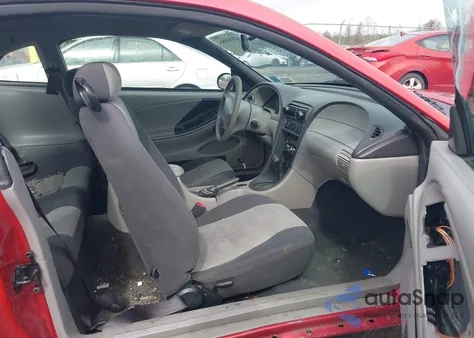 2001 Ford Mustang из США, поврежденный, VIN 1FAFP40451F185277